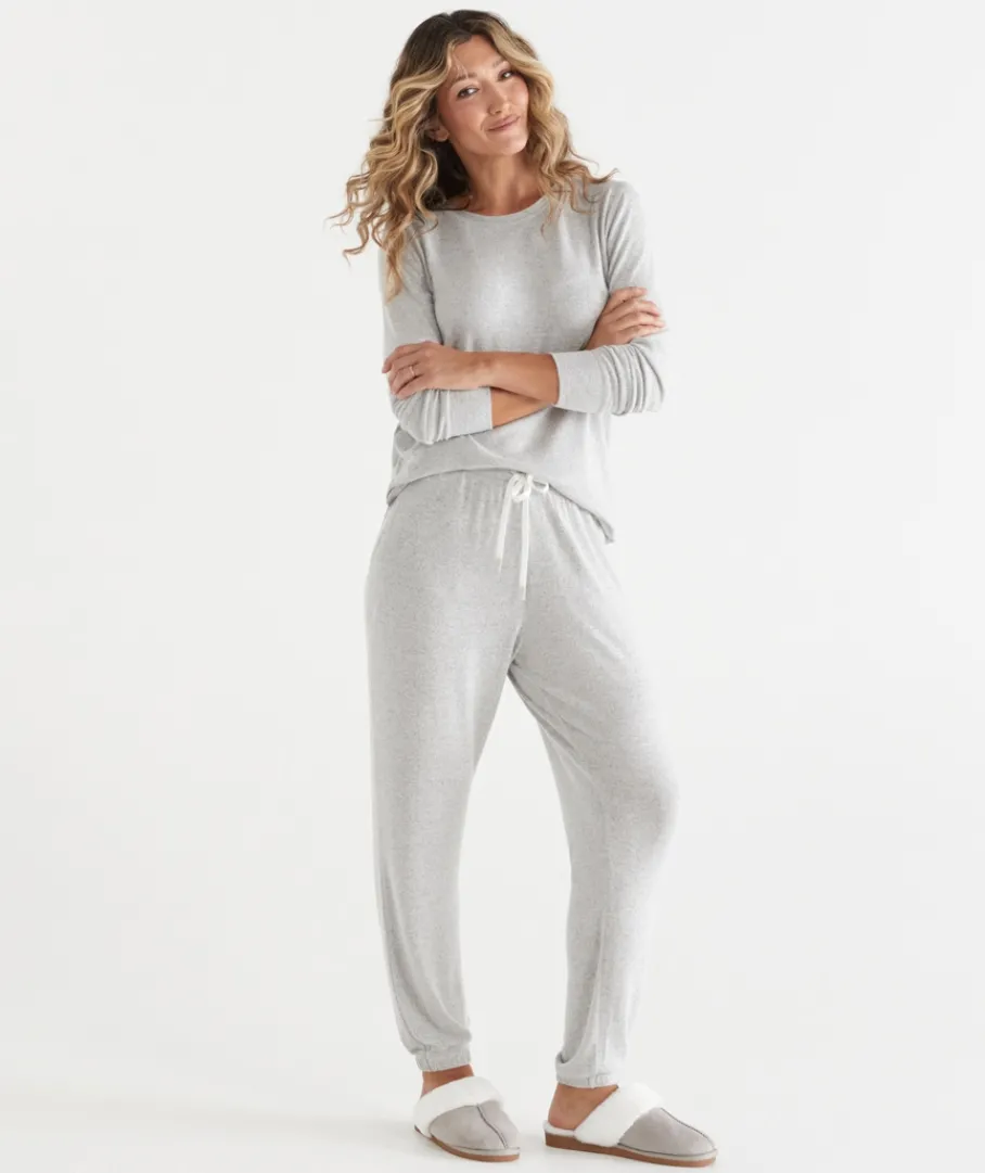 Sussan Pyjama Bottoms|Everyday Icons>Brushed Tapered Pyjama Pant