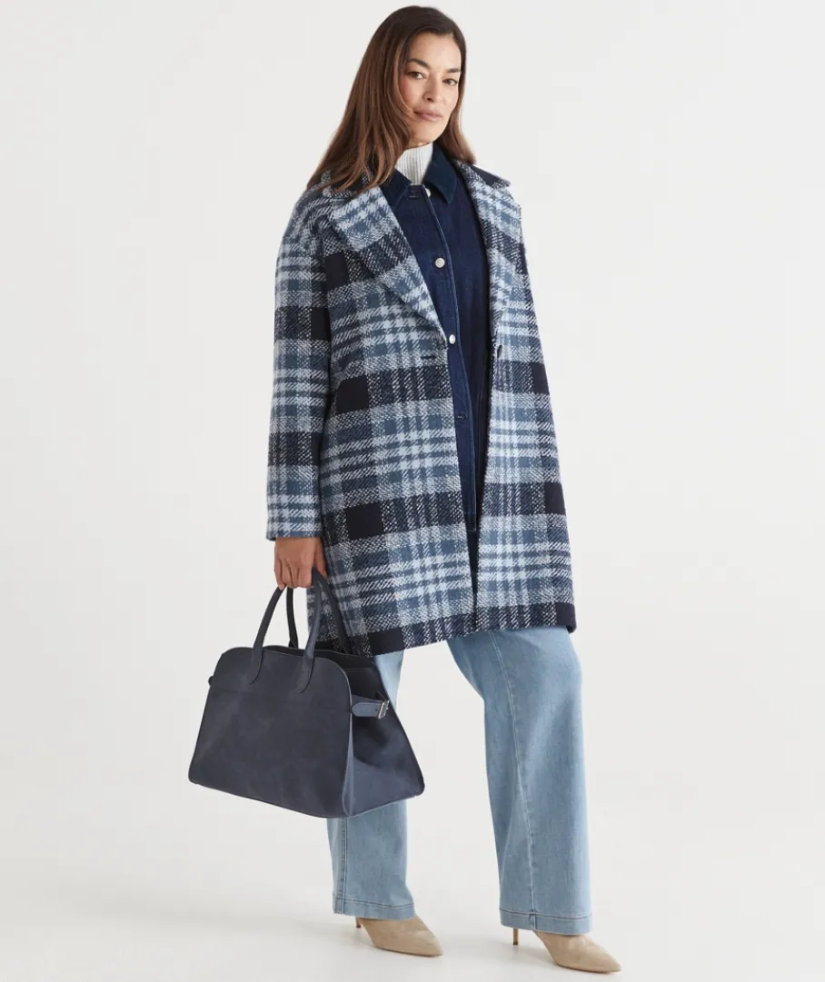 Sussan Jackets & Coats|Shackets>Denim Barn Jacket