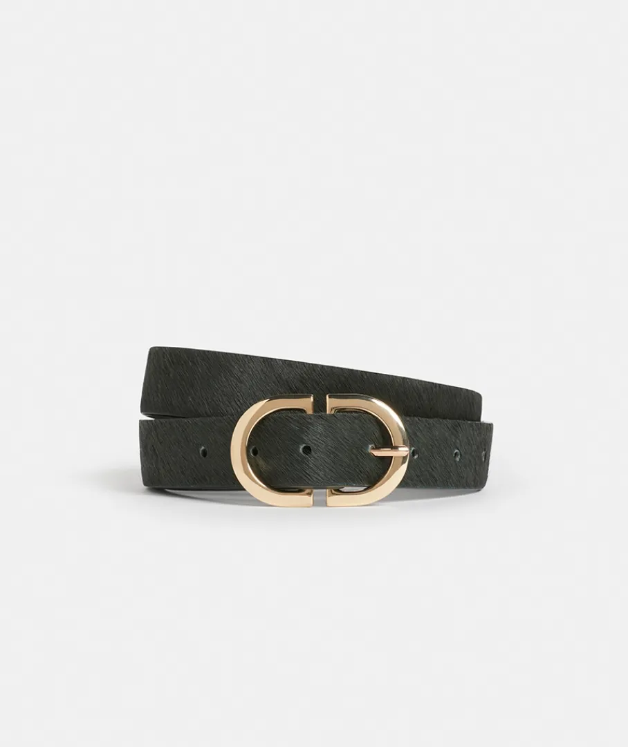 Sussan Belts>Double Buckle Wide Belt