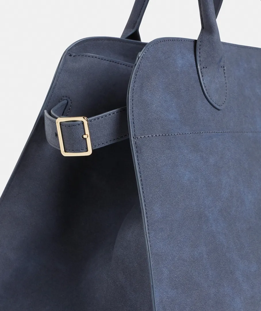 Sussan Bags>Faux Suede Tote Bag