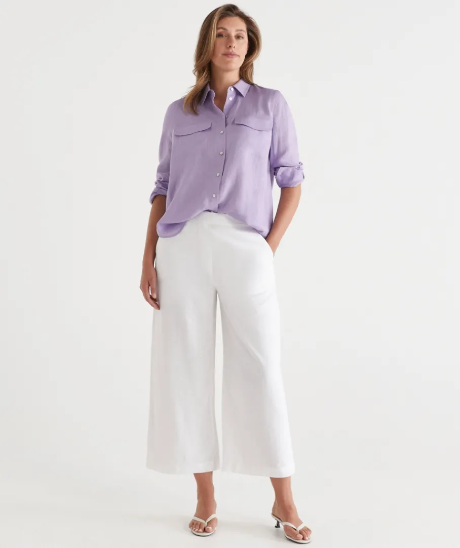Sussan Pants|Matching Sets>FLAT FRONT CULOTTE