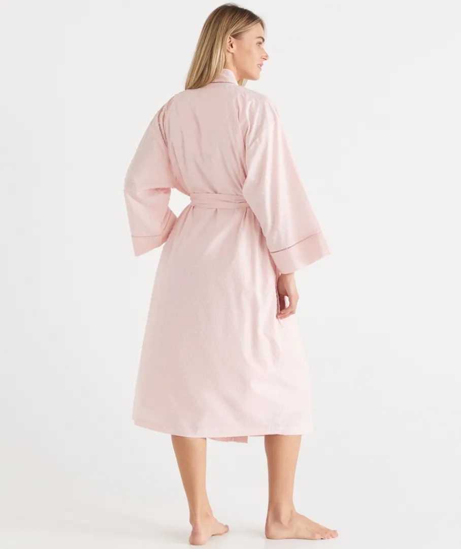 Sussan Dressing Gowns>Flock Spot Robe