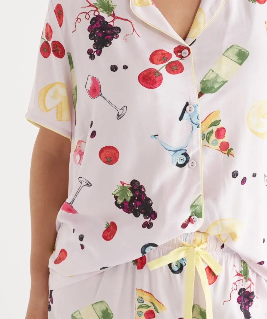 Sussan Pyjama Sets>Italy Novelty Shortie Pyjama Set