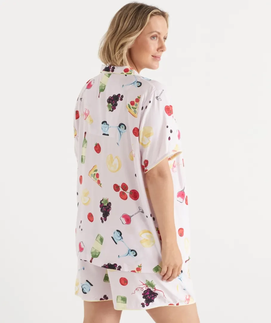 Sussan Pyjama Sets>Italy Novelty Shortie Pyjama Set