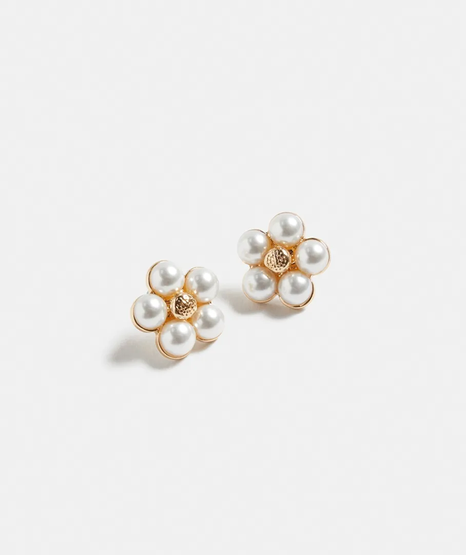 Sussan Jewellery>Flower Gold Stud Earring