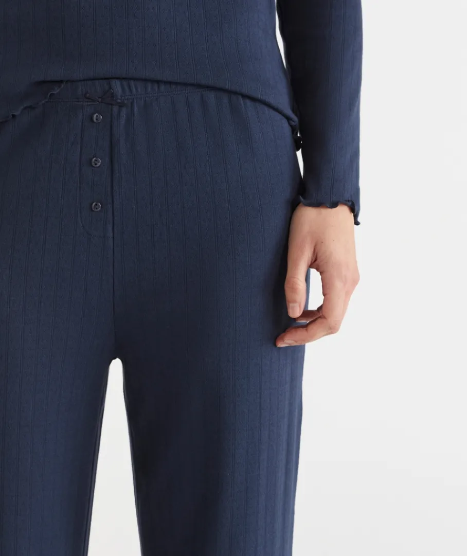 Sussan Pyjama Bottoms>Pointelle Pyjama Pant