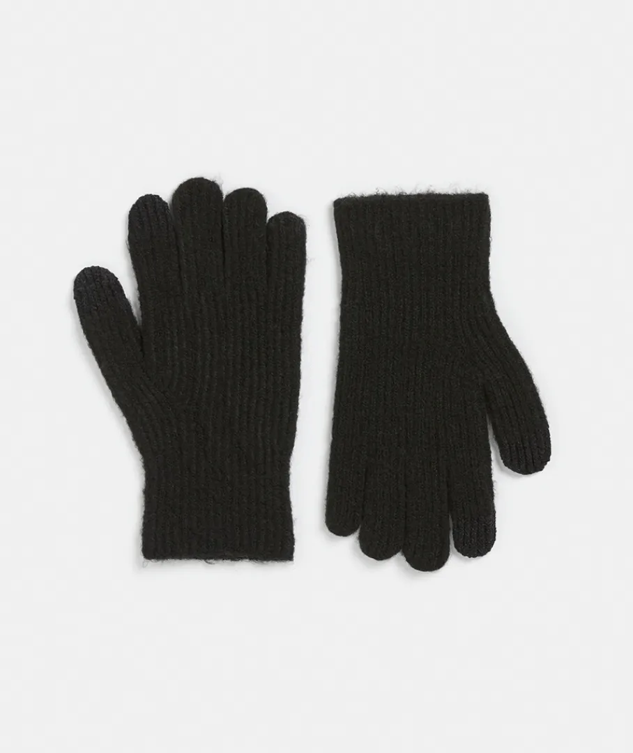 Sussan Knit Accessories|Gloves>Rib Knit Gloves -