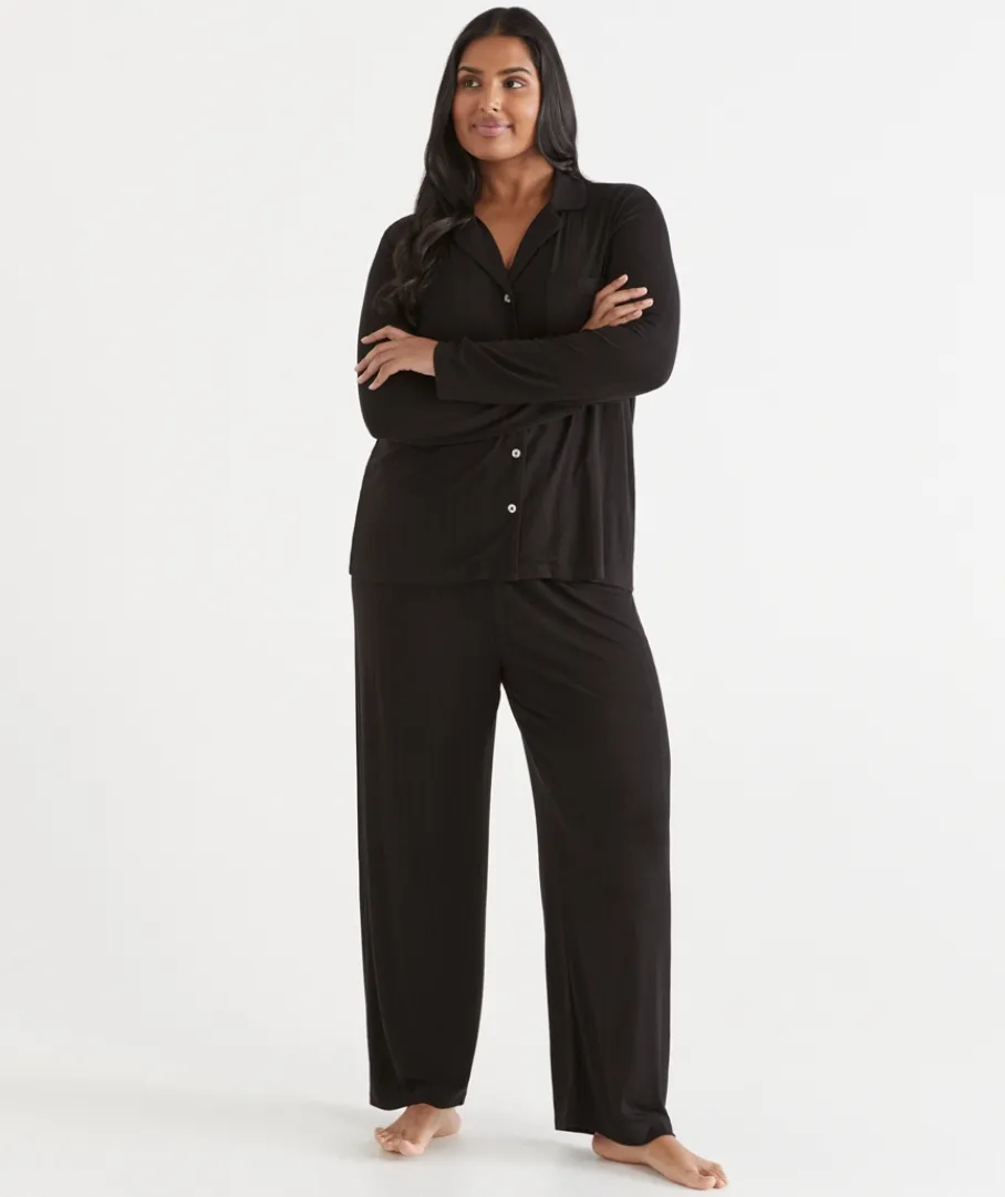 Sussan Pyjama Sets>Soft Rib Pyjama Set