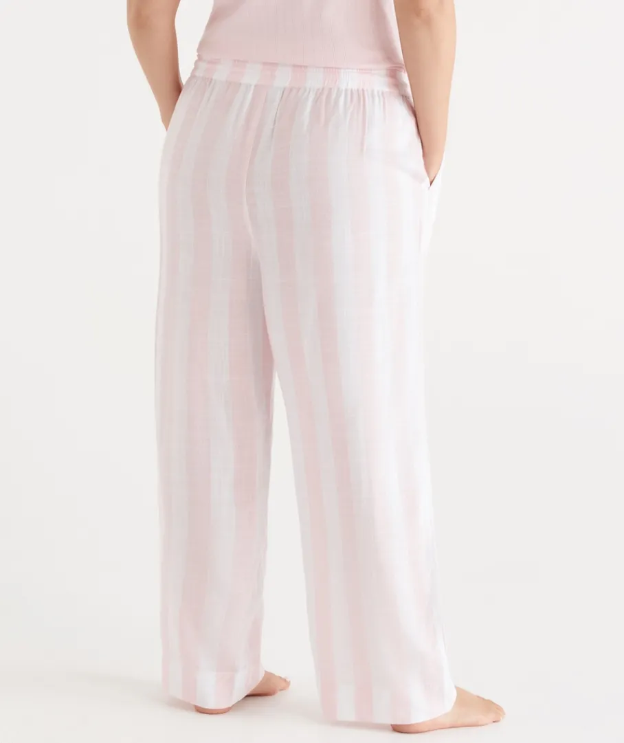 Sussan Pyjama Bottoms>Stripe Pyjama Pant - Pink