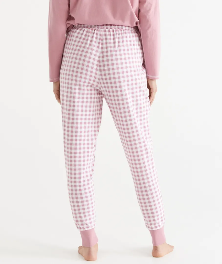 Sussan Pyjama Bottoms|Everyday Icons>Tapered Gingham Pyjama Pant