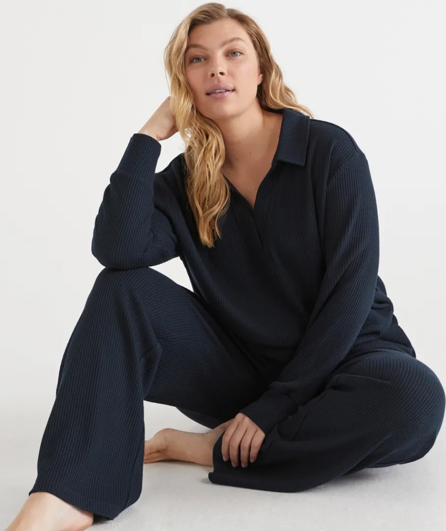 Sussan Loungewear|Matching Sets>Waffle Lounge Pant